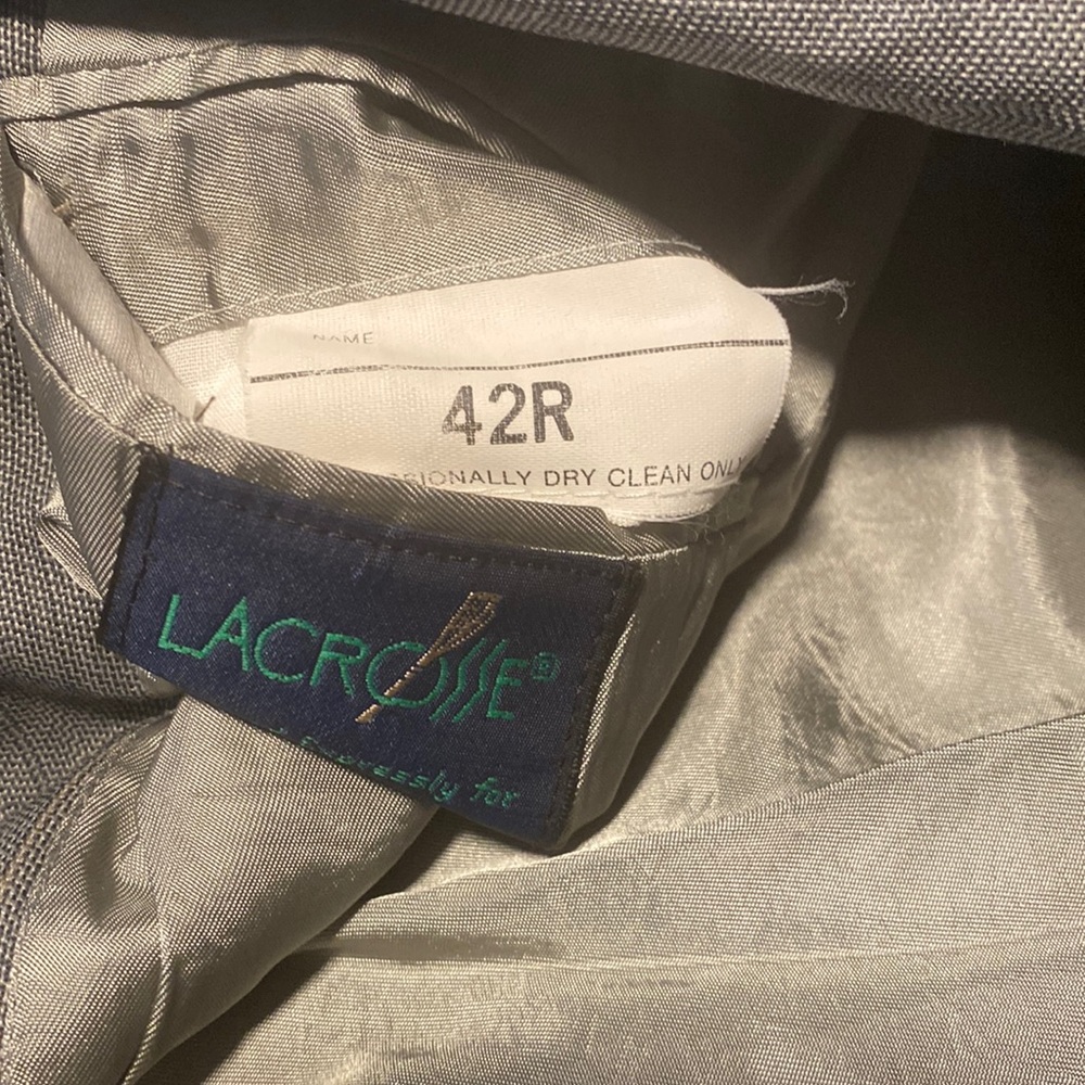 Nice light grey suit